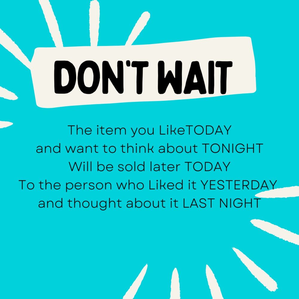 Do NOT Delay..... Buy or Offer NOW